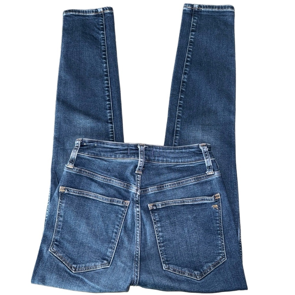 MADEWELL NWOT Curvy High-Rise Skinny Jeans in Coronet Wash Blue-Size 24W - Picture 8 of 13